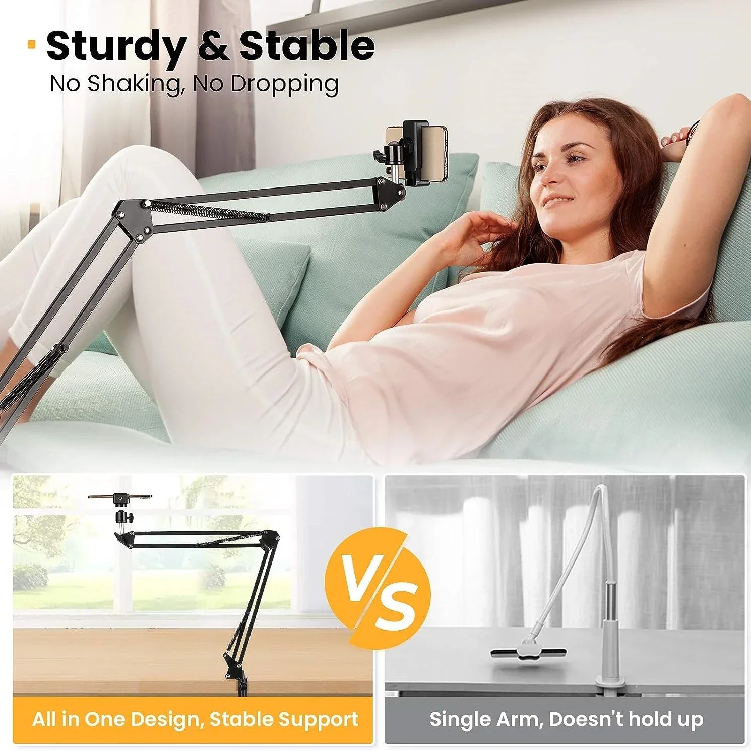 CellStand Flexible and Durable Arm Tripod for Smartphones