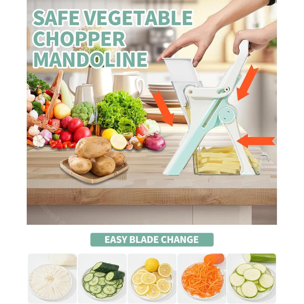 Enleber™ Upright Mandoline Slicer Safe Vegetable Chopper