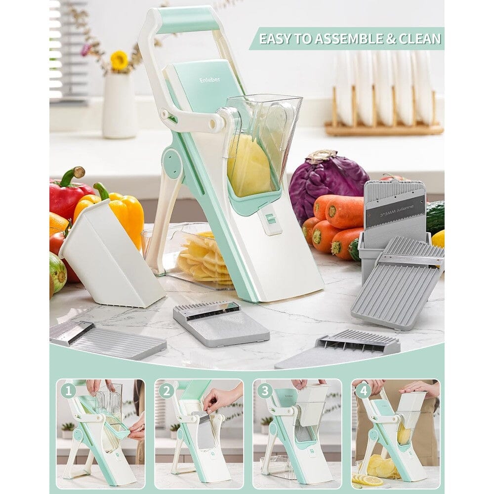 Enleber™ Upright Mandoline Slicer Safe Vegetable Chopper